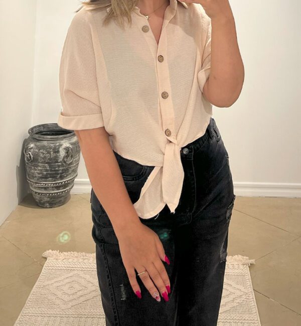 شومیز کنفی گره ای