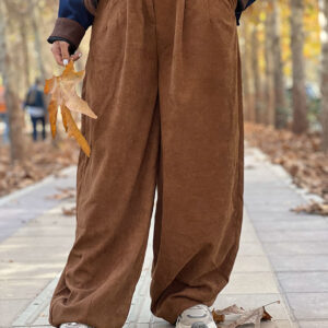 شلوار مخمل مدل ماله فو